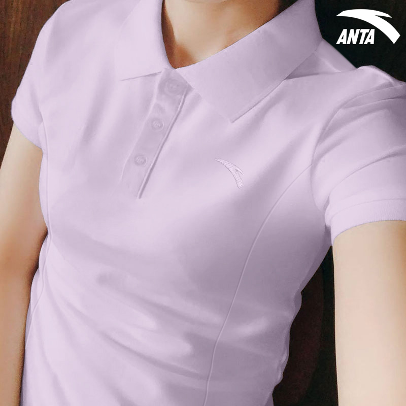 安踏冰丝POLO衫凉感短袖翻领T恤