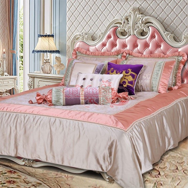 法式床品十件套装浪漫奢华样板房样板间高档欧式床上用品多件套