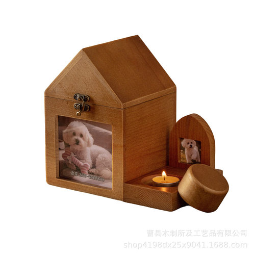 宠物骨灰罐轻奢陶瓷狗狗猫咪