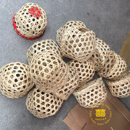 潮汕新娘子陪嫁回門紅包小雞籠