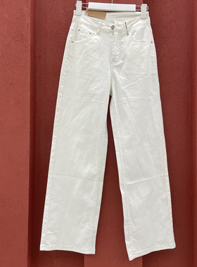 清仓特价JEANS红提子htz15225牛仔裤女宽松直筒裤拖地裤夏薄料