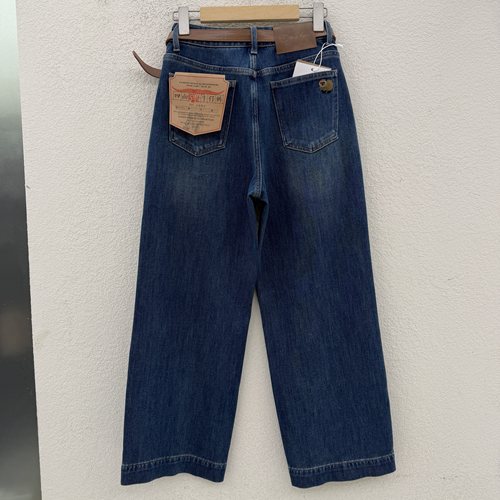JEANS易人秋新款86009欧货高腰显瘦九分直筒裤女百搭四面弹赫本裤