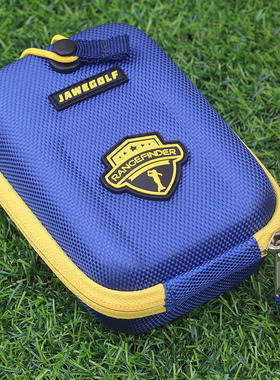 JAWEGOLF高尔夫测距仪便携包收纳包收纳盒硬包防护包腰包外包蓝色