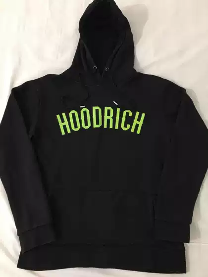 Autumn New Hoodrich Letter Print Unisex Hoodie Oversize Loose Casual Jacket Sweatshirt