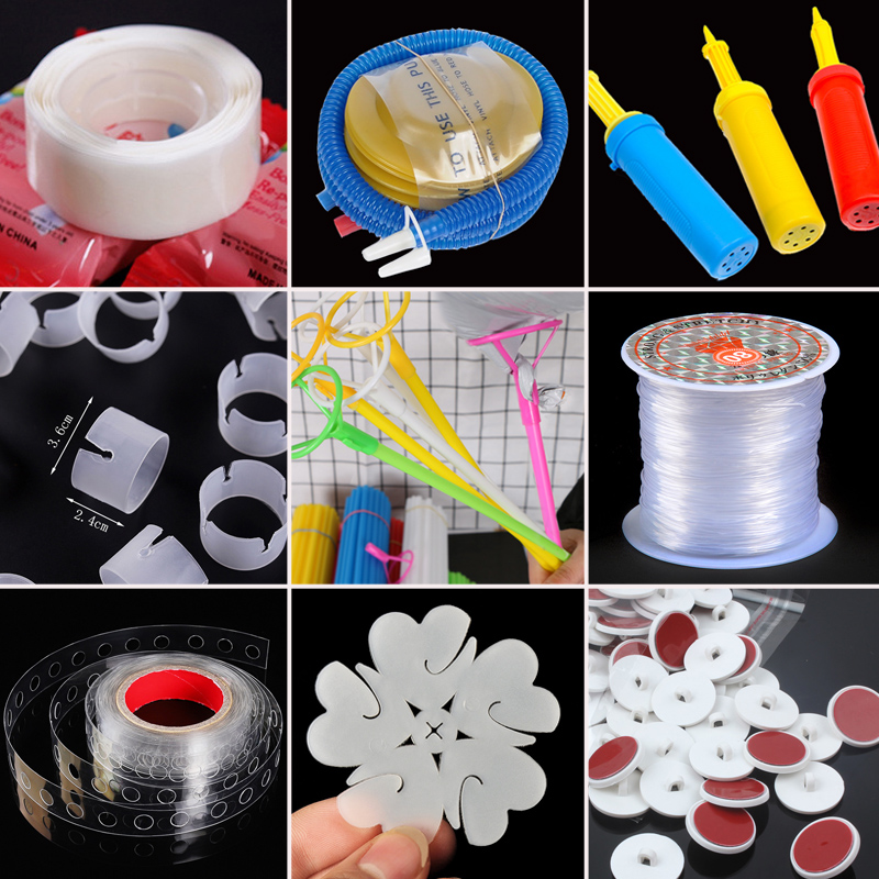 打气筒游泳圈手动工具夹子环扣