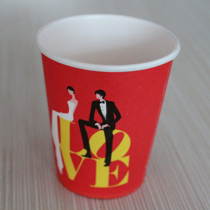 婚庆用品 婚礼结婚用品 结婚纸杯 婚庆纸杯 喜庆创意喜杯48只价