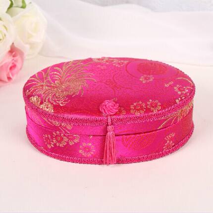 新款婚庆百宝箱 布艺针线盒 针线套装 针线包 结婚陪嫁用品必备