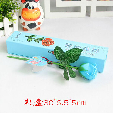 包邮教师节礼物玫瑰香皂花花束 香皂花礼盒 送生日 老师女友浪漫