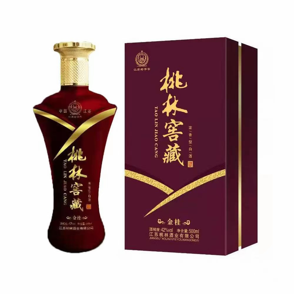 一坛老酒江苏桃林酒业五粮固态发酵浓香型白酒42度桃林窖藏金桂