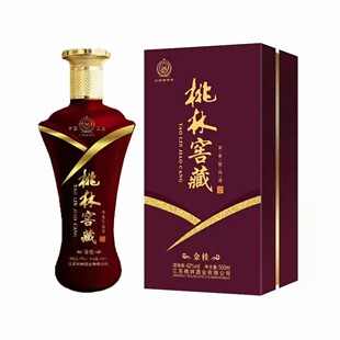一坛老酒江苏桃林酒业五粮固态发酵浓香型白酒42度桃林窖藏金桂