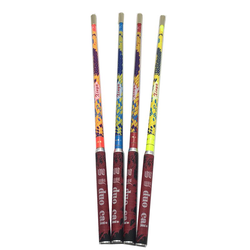 竞技短节超轻超硬钓鱼飞接抄网杆