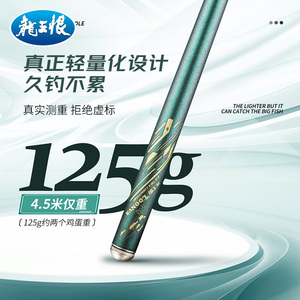 龙王恨手杆鱼竿碳素钓鱼竿手杆超轻超硬28调轻量大物杆正品