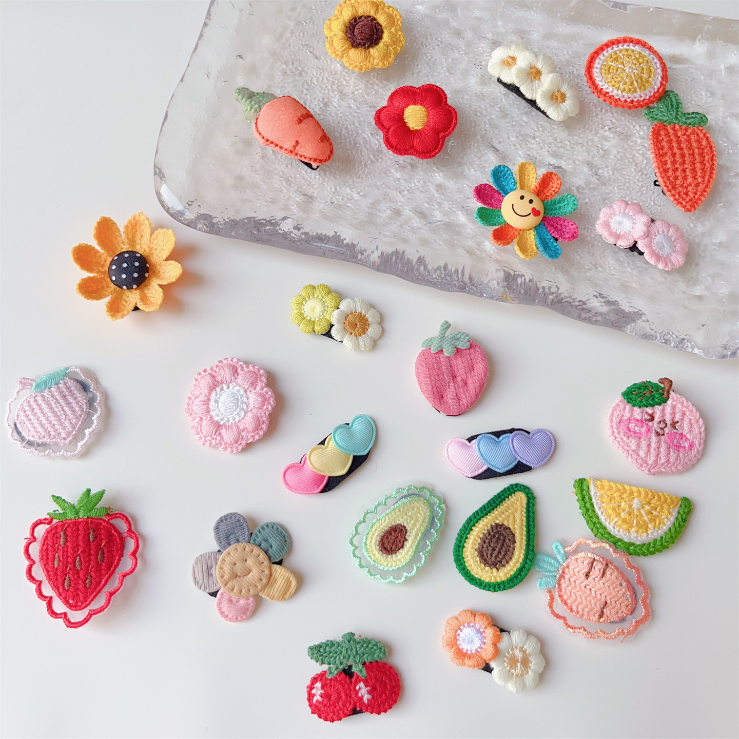 婴幼儿发量少宝宝汗毛夹安全夹