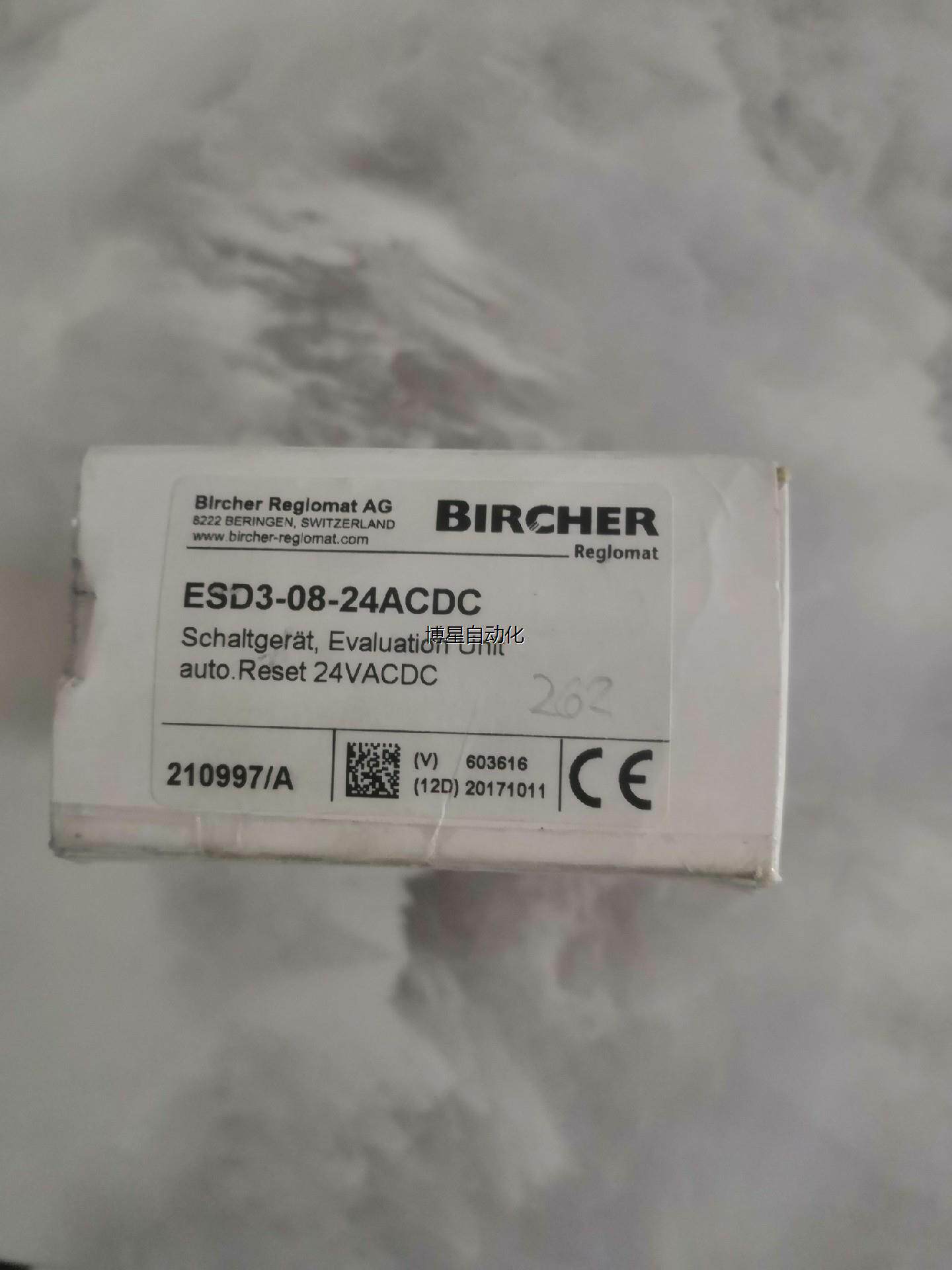 BIRCHER，保策利安全模块ESD3-08-24AC/DC议价