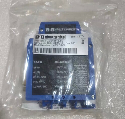 全新B&B Electronics 485LDRC9型光隔离议论