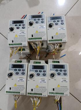 现货台达1.5KW变频器VFD015L21W 实物拍摄，功能包好议价
