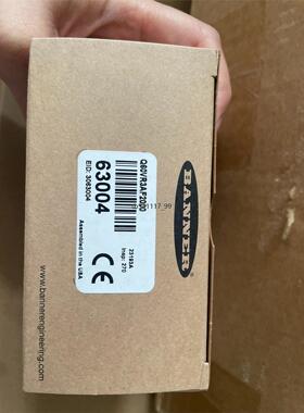 现货Banner 邦纳型号：Q60VR3AF2000-订单号：6议价