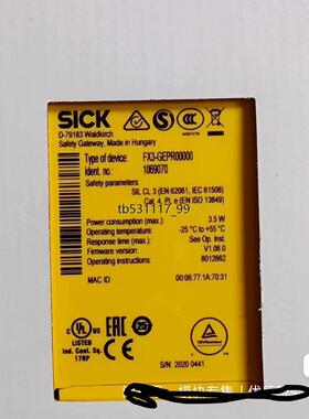 现货FX3-GEPR00000  西克全新原装模块，需要的老板私议价