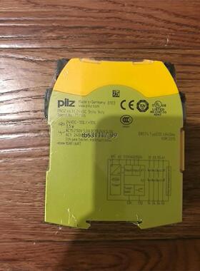 现货Plz安全继电器全新订货号751126.仅剩二个秒拍秒发，需议价