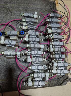现货拆机SMC两通电子阀14个，VX210EAXNB。DC24V议价