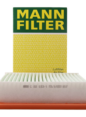 曼牌滤清器C22033/1空气格滤芯适用SMART 0.9/1.0L
