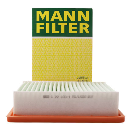 曼牌滤清器C22033/1空气格滤芯适用SMART 0.9/1.0L