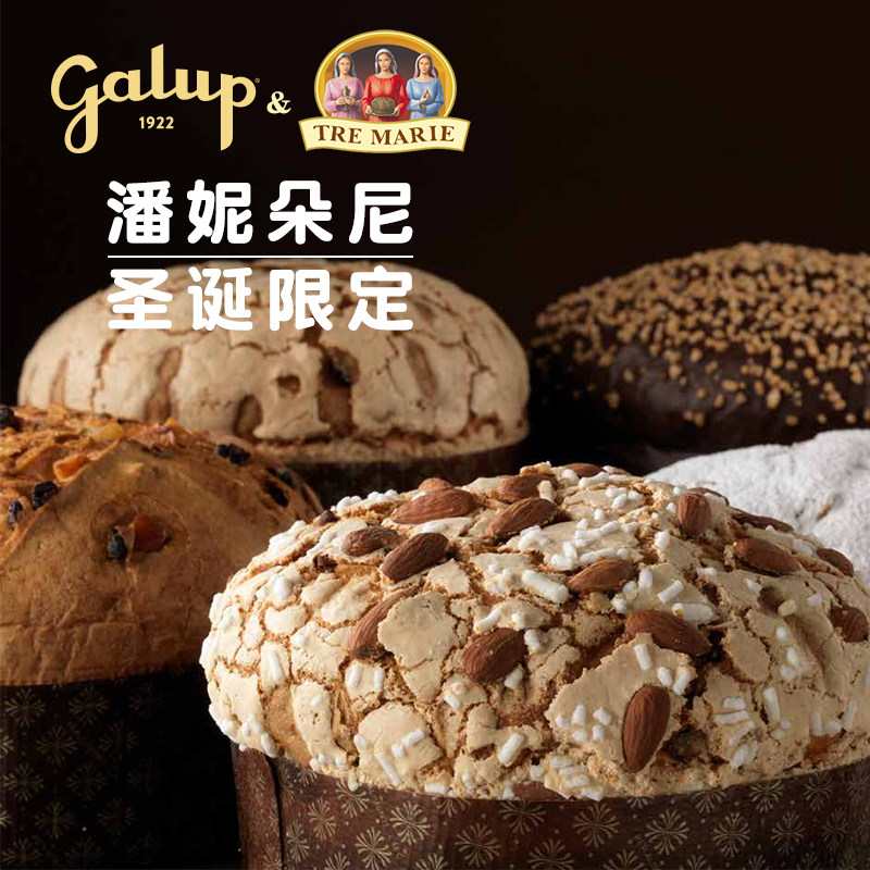 意大利进口潘尼朵妮节日蛋糕panettone聚会庆祝甜点圣诞蛋糕750g