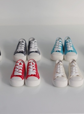 bjd sd 鞋 6分4分3分 饼干鞋 帆布鞋 休闲鞋