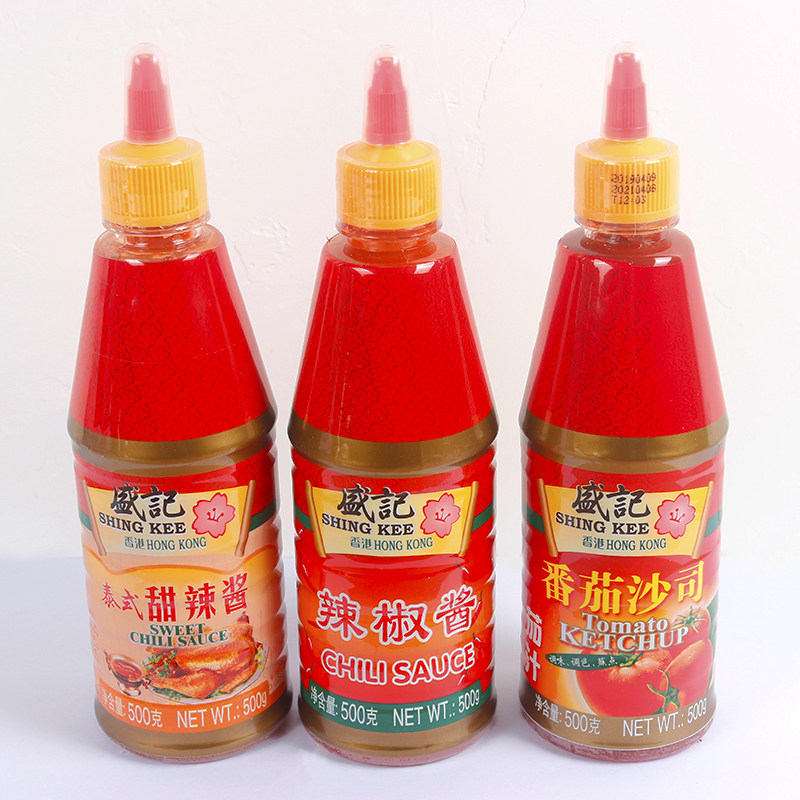 辣椒酱拌饭手抓饼薯条