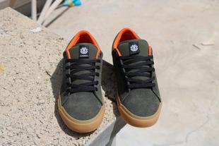 lakai 鞋 element滑板鞋 huf专业耐磨fallen反毛皮globe小轮车DC大码