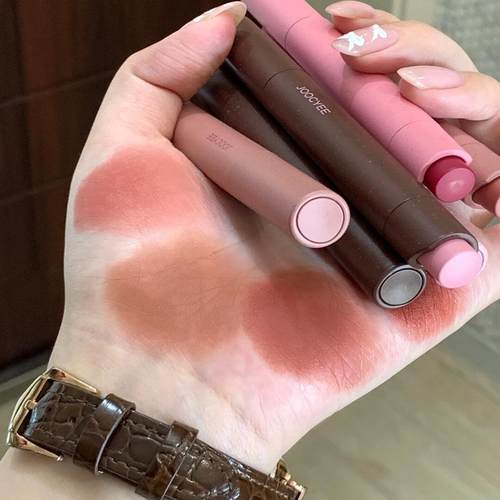 酵色口红粉雾唇线笔裸色系