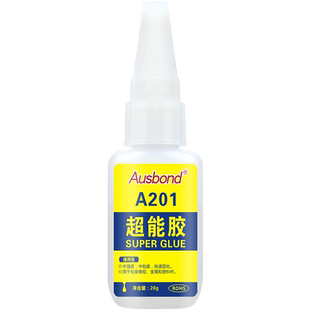 201氰基丙烯酸脂aa超能胶强力快干粘合高粘度超强油性原胶瞬间强力树脂胶粘剂万能塑料粘鞋胶金属铁专用胶水