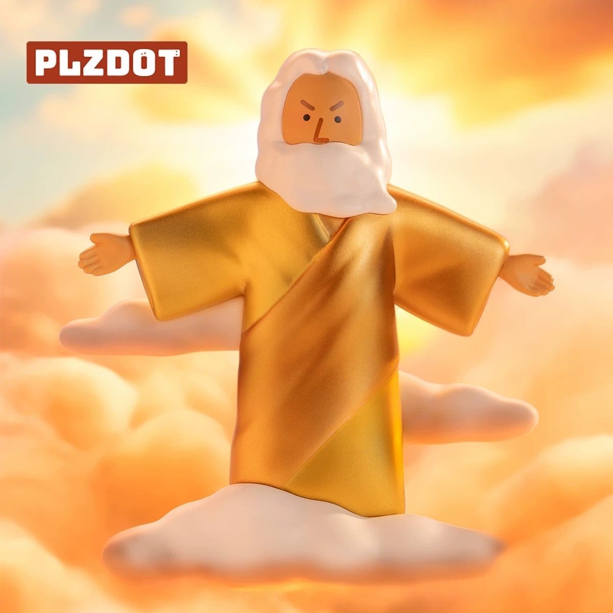 PLZDOT插画小人好运来系列盲盒潮玩手办搞怪公仔玩具礼物装饰摆件