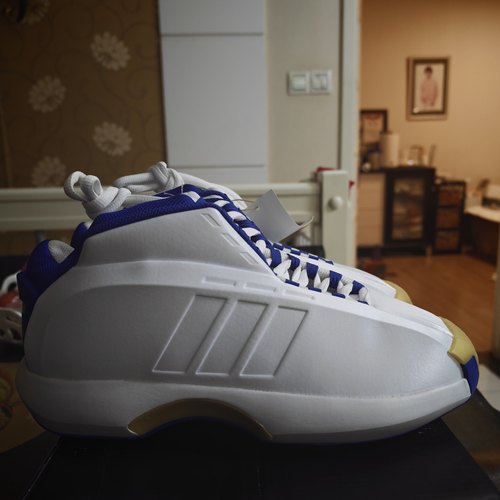 Adidas 阿迪达斯 CRAZY 1 男子复刻版经典防滑耐磨篮球鞋 IG3734