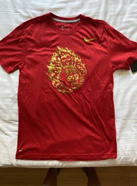 NIKE RISE 打出名堂 烫金743035-611男子T恤