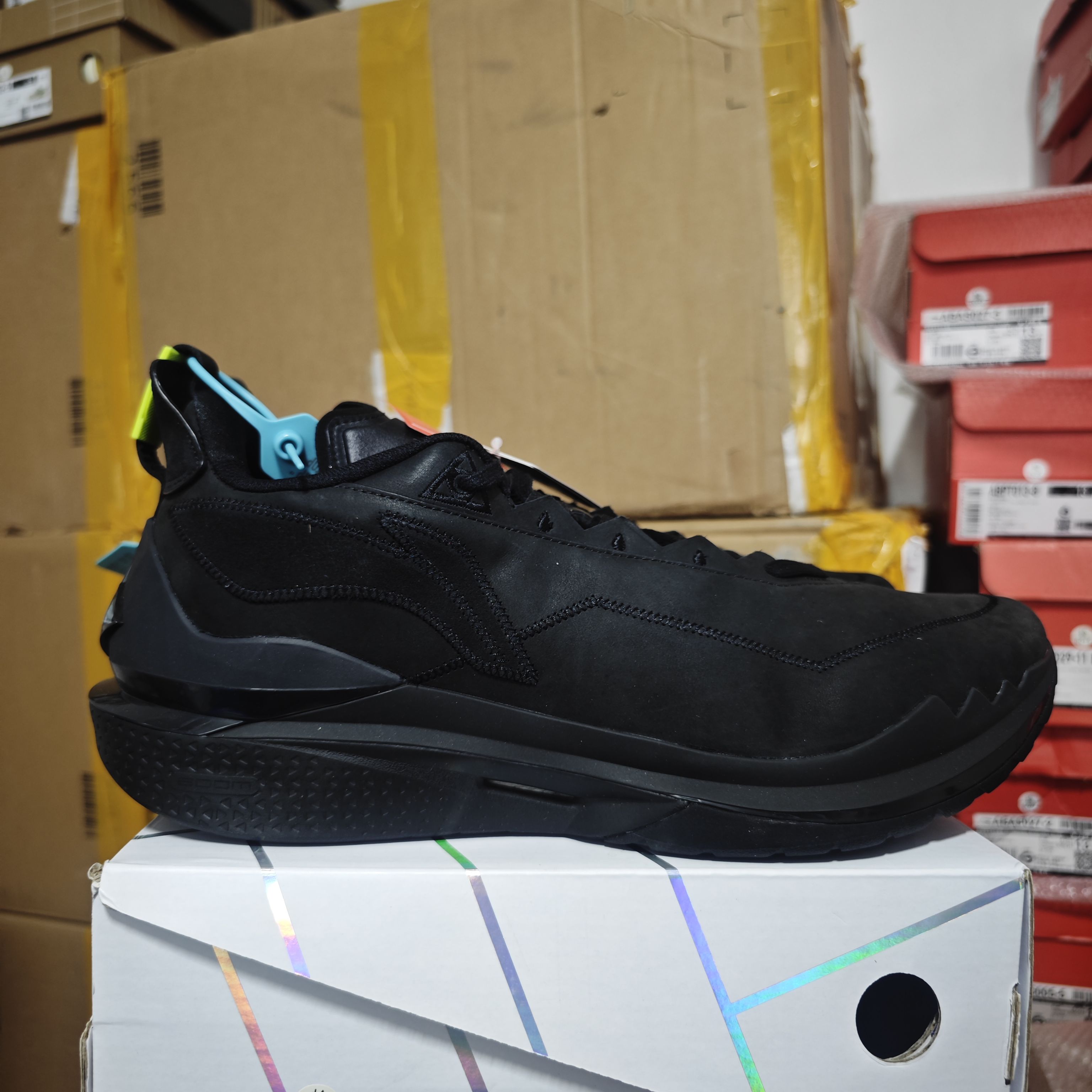 LiNing李宁 JB2 雅黑 巴特勒二代  低帮 篮球鞋 黑色abat081-10