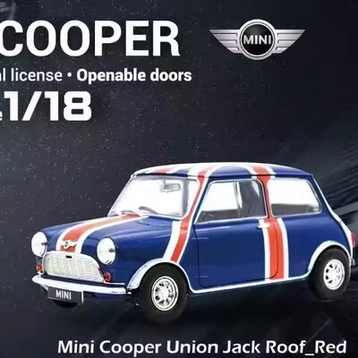 TINY微影1:18MiniCooper越野赛車经典合金模型车赛车香港车会城市