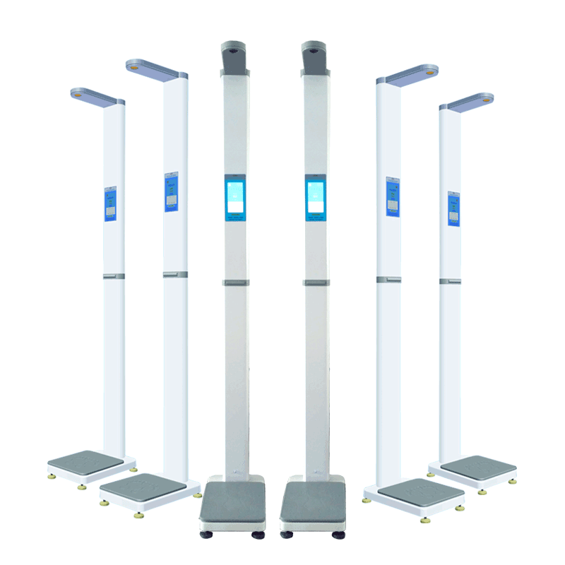 电子身高体重秤精准HGM-1700可折叠可微信扫码语音播报体重测量仪