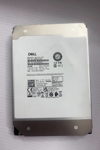 Dell/戴尔 SAS 12T硬盘MG07SCA12TEY企业7200转SAS服务器硬盘