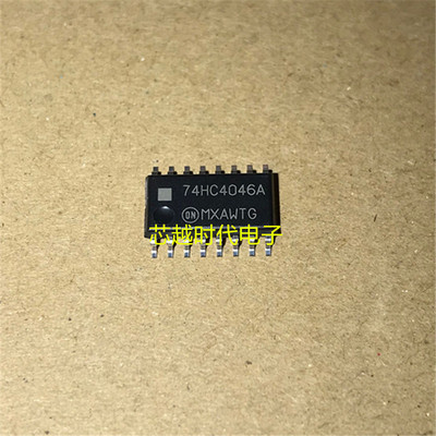 全新原装 MC74HC4046AFEL 丝印74HC4046A 贴片 SOP-16 引脚5.2mm