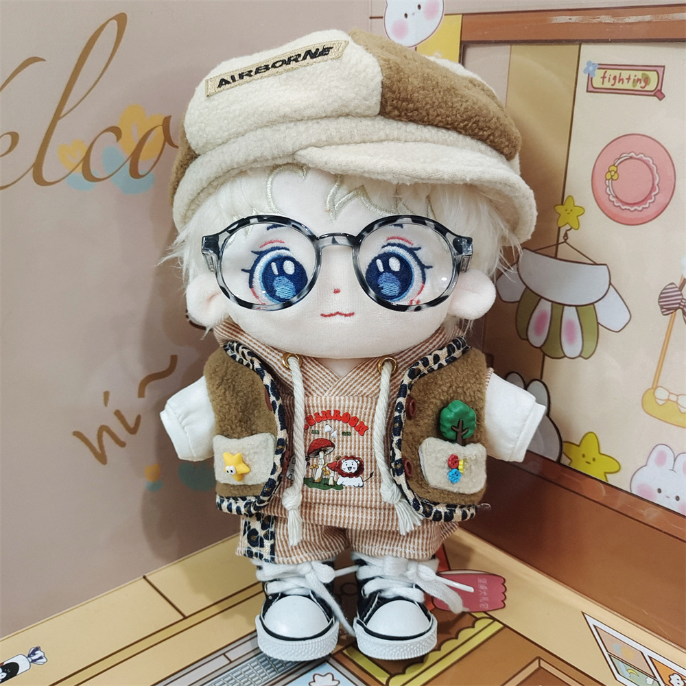 20CM石凯棉花娃娃衣服骨架名侦探学院凯毛绒玩偶公仔闺蜜生日礼物