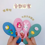 Милый маленький детский кушон, мультяшный массажер, антистатическая электрическая подушка безопасности, портативная расческа