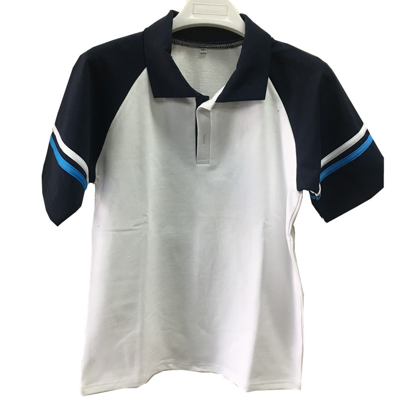 夏季新款全棉校服上衣男女学生