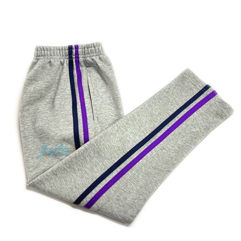 新华区北乡小学同款灰色藏青双杠