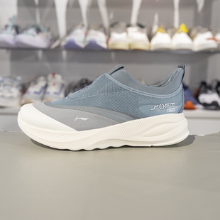 25春季 2男子一脚蹬潮流舒适运动鞋 新款 AGLV005 SOFT 李宁休闲鞋