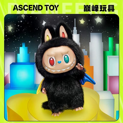 POPMART泡泡玛特THE MONSTERS十周年ZIMOMO搪胶毛绒公仔潮玩礼物