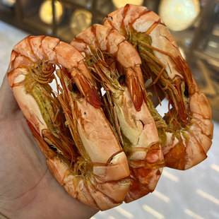 汕尾本港潮汕特产野生海虾干渔民自晒九节虾干 零食即食500克礼盒