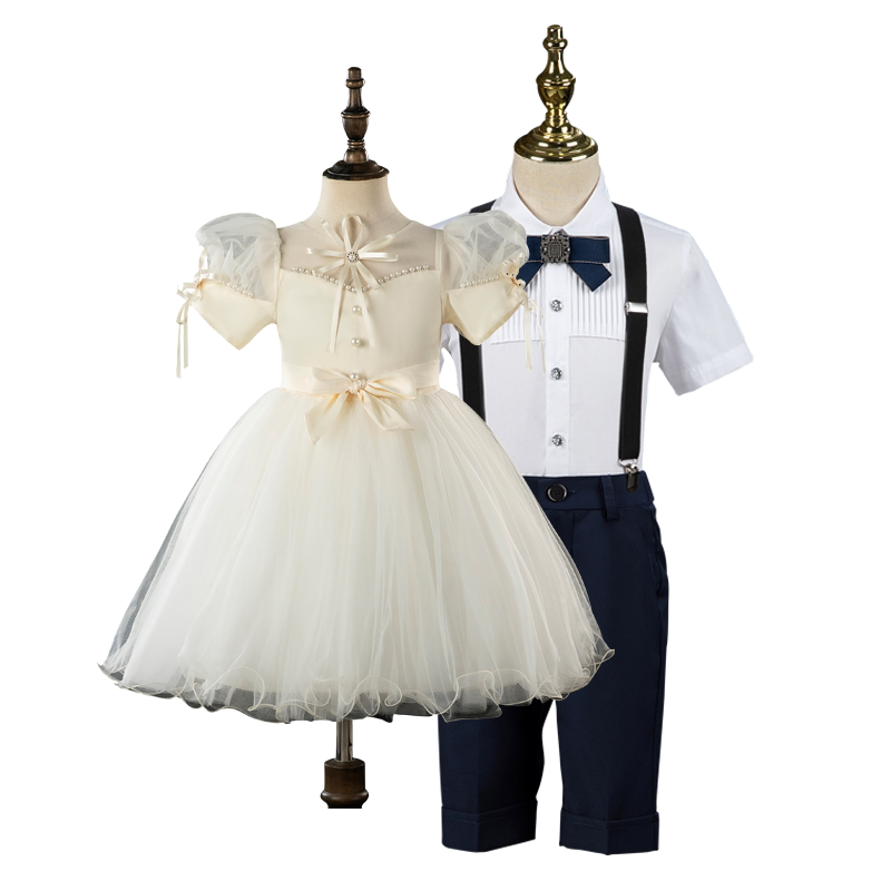 六一小学生男童女童合唱演出服