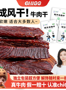 女流chi66内蒙古特产旭图亘正宗手撕风干牛肉干草原100g零食
