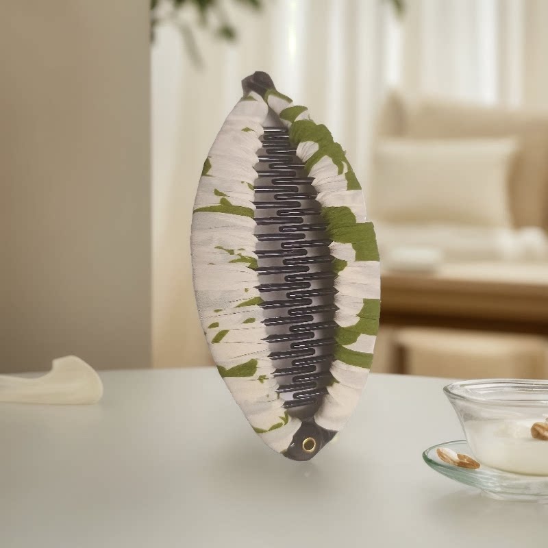 秀秀手工进口缠布大中小三号扁豆夹竖夹香鱼夹蕉夹